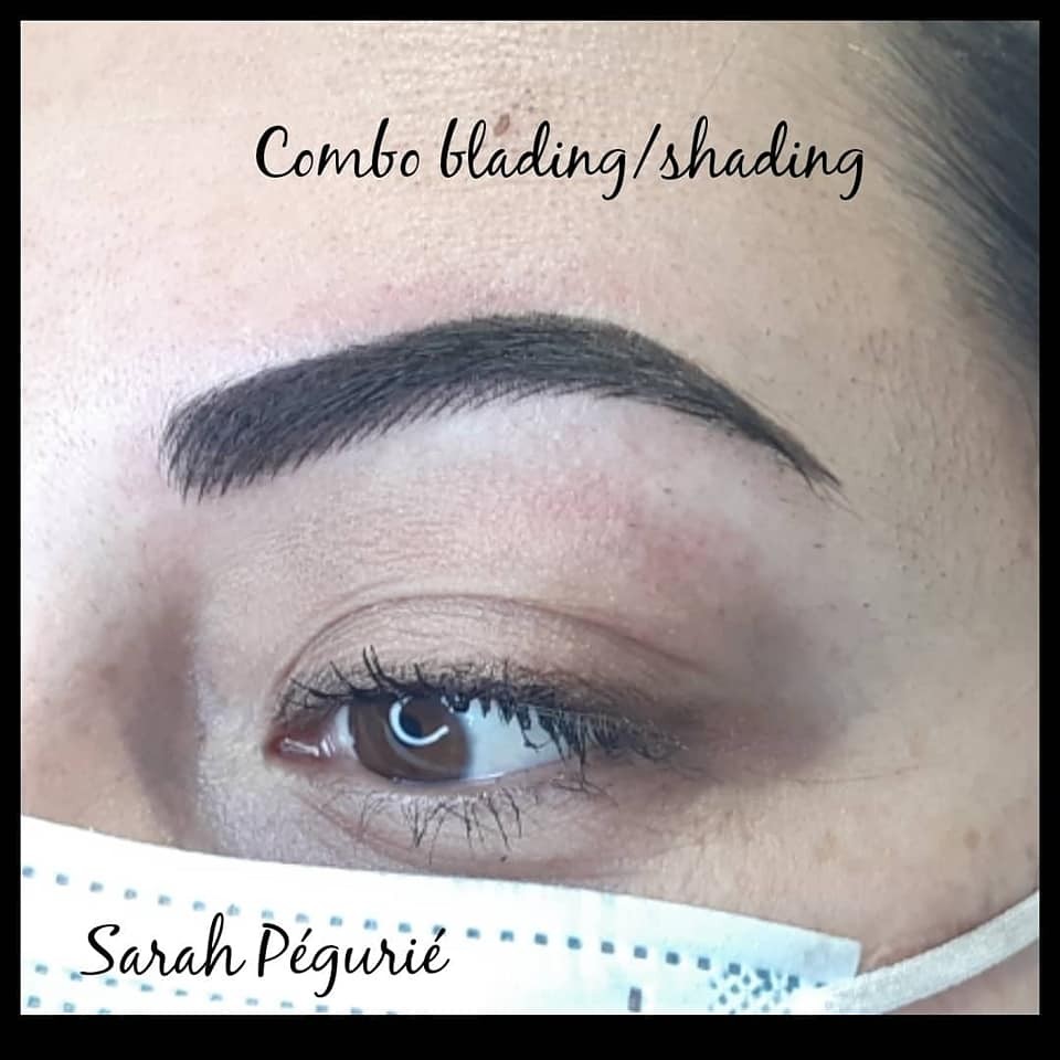 Combo blading shading