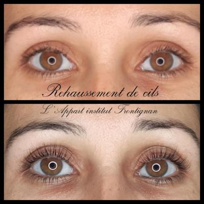 Réhaussement de cils
