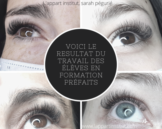 Voici le resultat du travail des eleves en formation prefaits